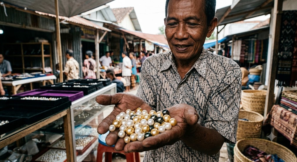 lombok pearls Indonesia